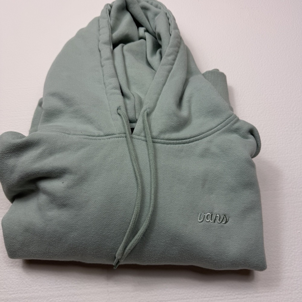 Vans sage green Cropped Hoodie women's - Picture 10 of 10